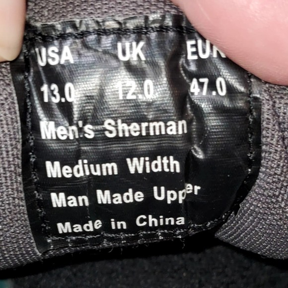 RUGGED Exposure Men's Medium Width Sherman Size 13 Like New - Picture 7 of 9